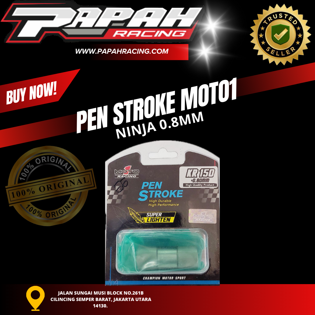 PEN STROKE MOTO1 NINJA 0.8MM 